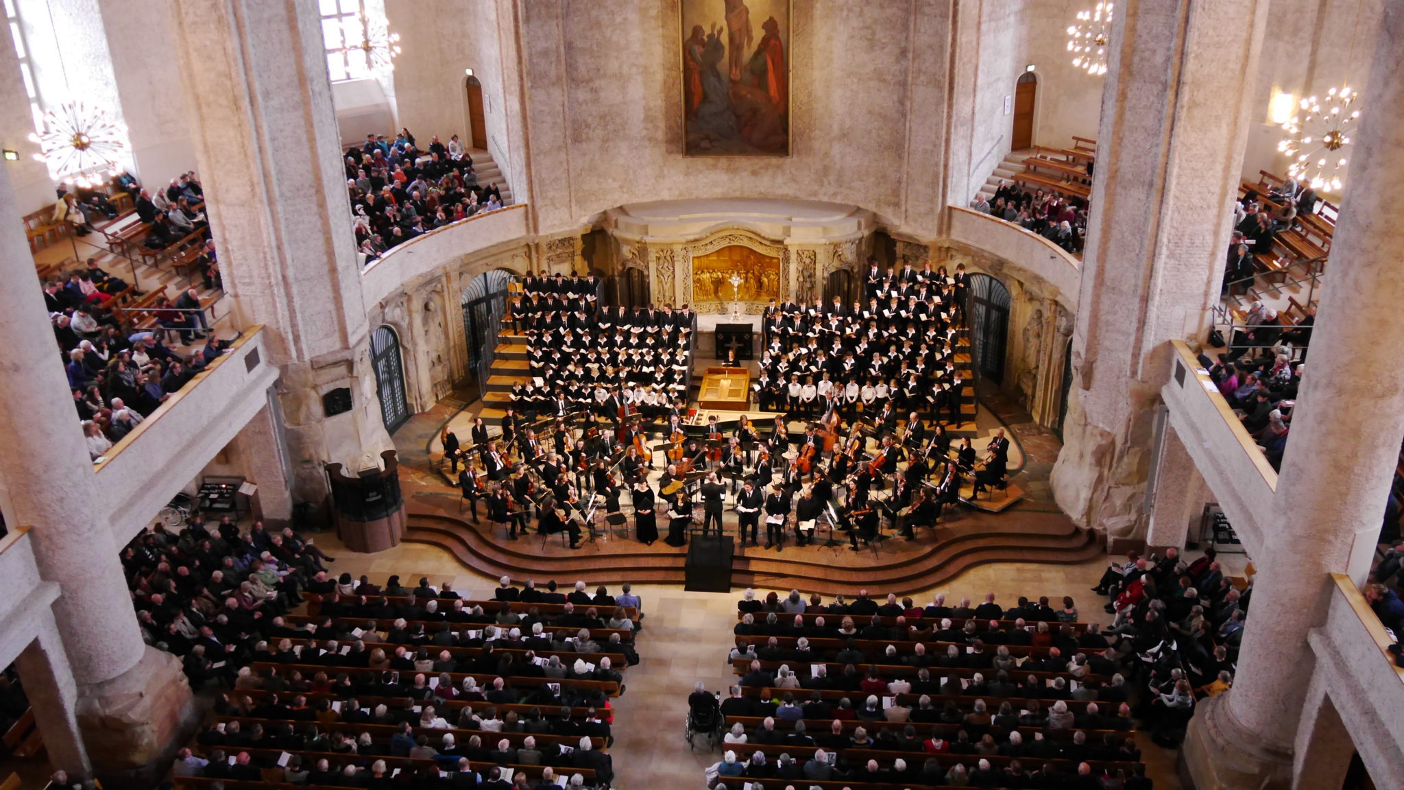 Bach Matthäuspassion Dresdner Kreuzchor 28 03 2024 Kreuzkirche