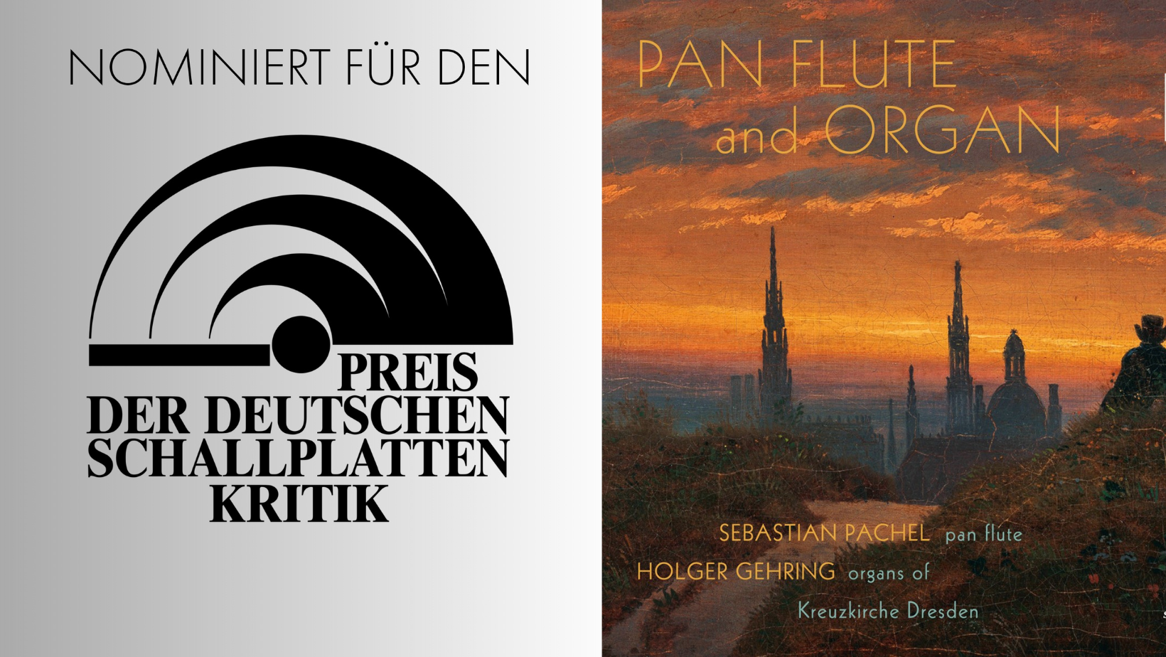 CD Panflöte und Orgel für Preis der deutschen Schallplattenkritik