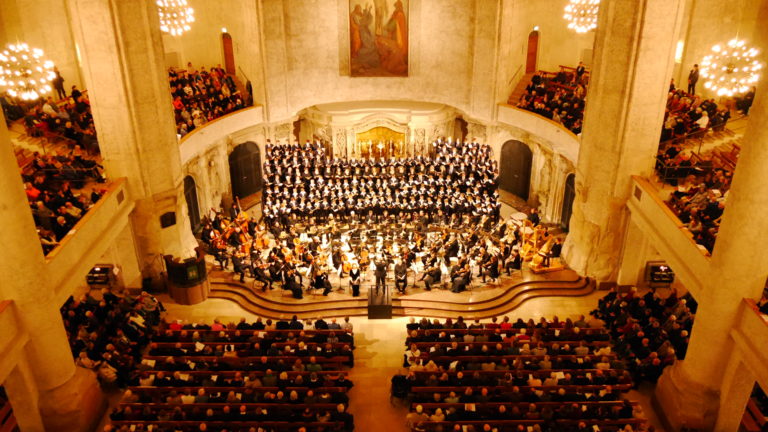 Brahms Requiem mit dem Dresdner Kreuzchor in der Kreuzkirche Dresden, brahms requiem text