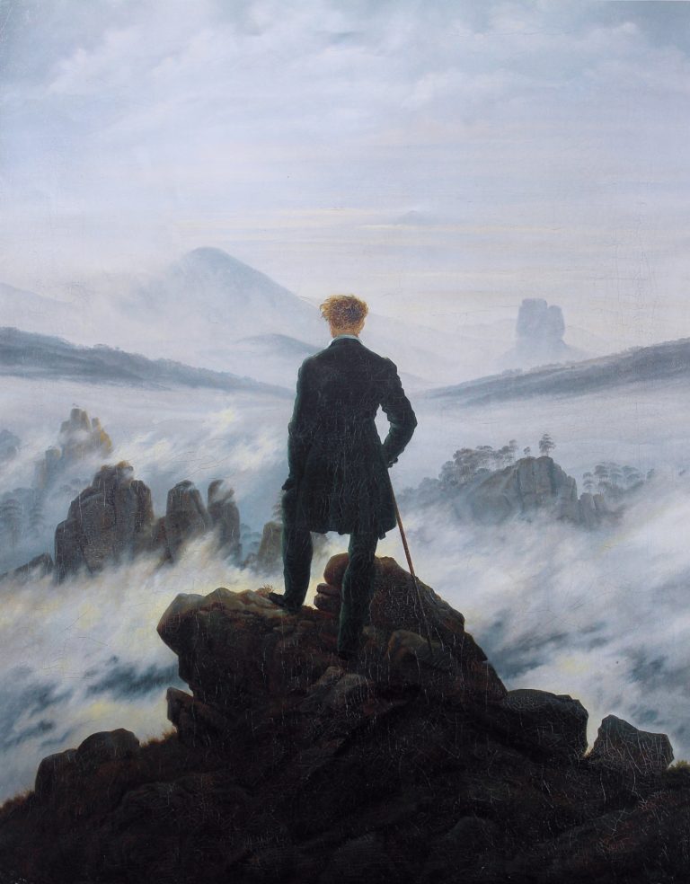 Caspar David Friedrich, Der Wanderer über dem Nebelmeer