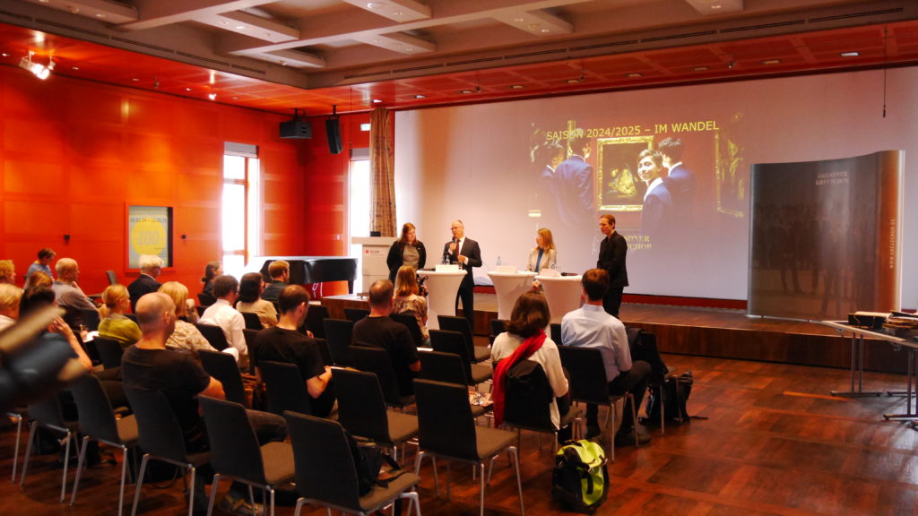 Dresdner Kreuzchor, Pressekonferenz 2024